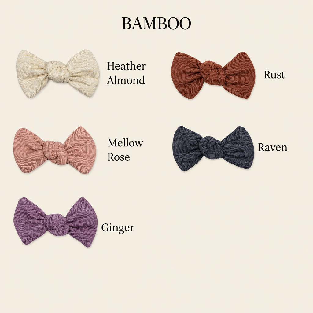 Bamboo Bow Chart - Cream Background