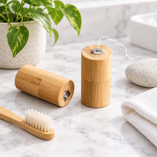 Bamboo Dental Floss Lifestyle
