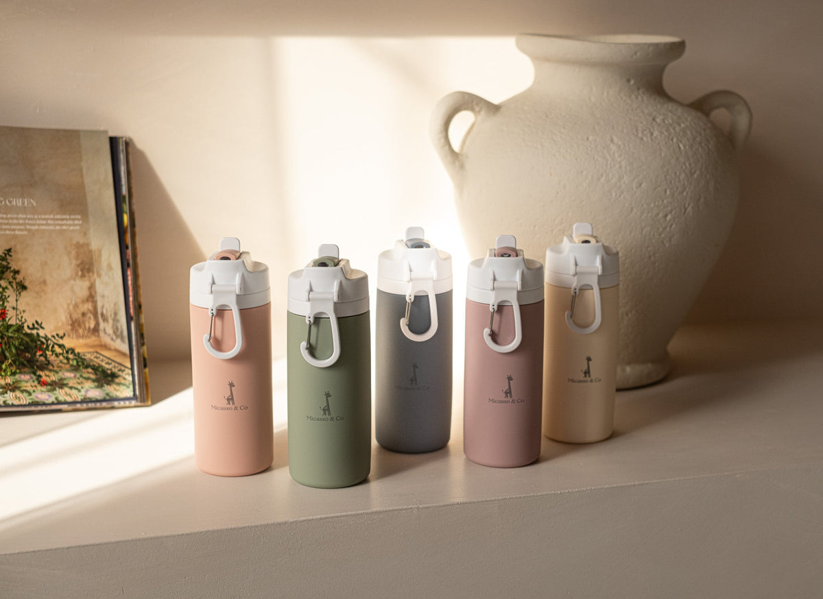 Silicone Water Bottle for Kids 450ml | Leak-Proof