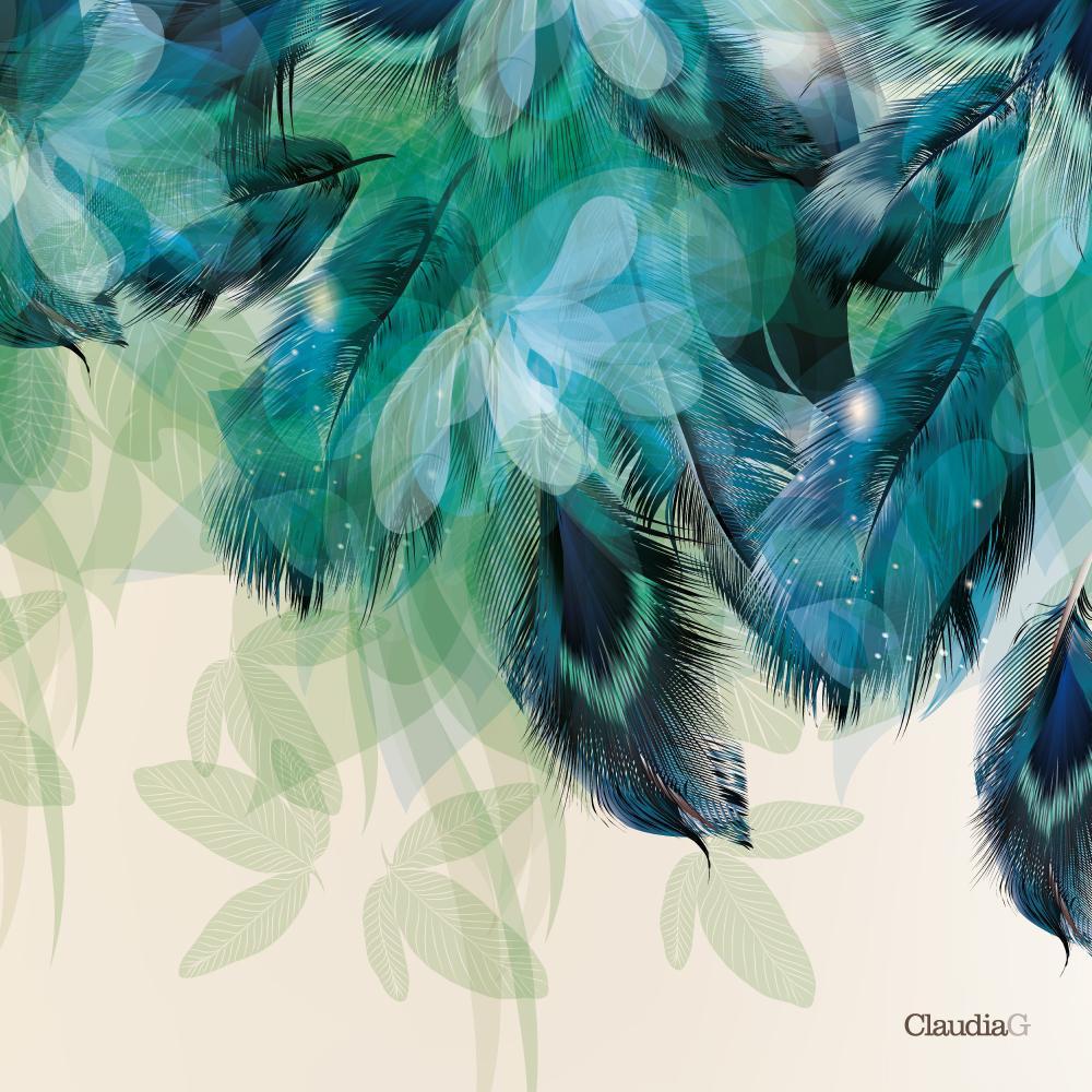Peacock Scarf-2