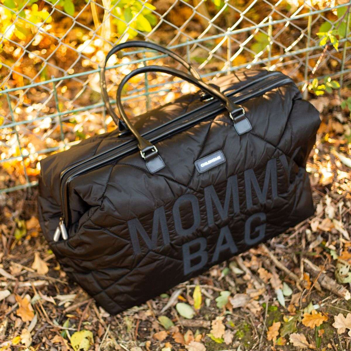 Nursery bag Mommy Bag ® Puffered Black