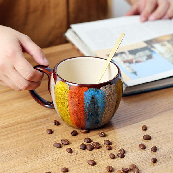 Handcrafted Glazed Ceramic Mug Set