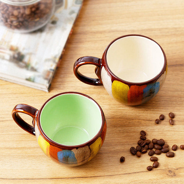 Handcrafted Glazed Ceramic Mug Set