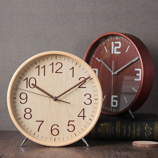 Minimalist Wood Wall Clock