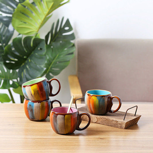 Handcrafted Glazed Ceramic Mug