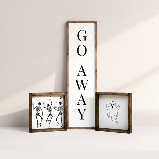 Halloween Farmhouse Sign Set