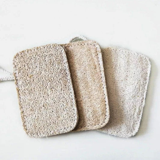 Natural Loofah Kitchen Sponge 3 Pcs-Zero Waste Dish Sponge