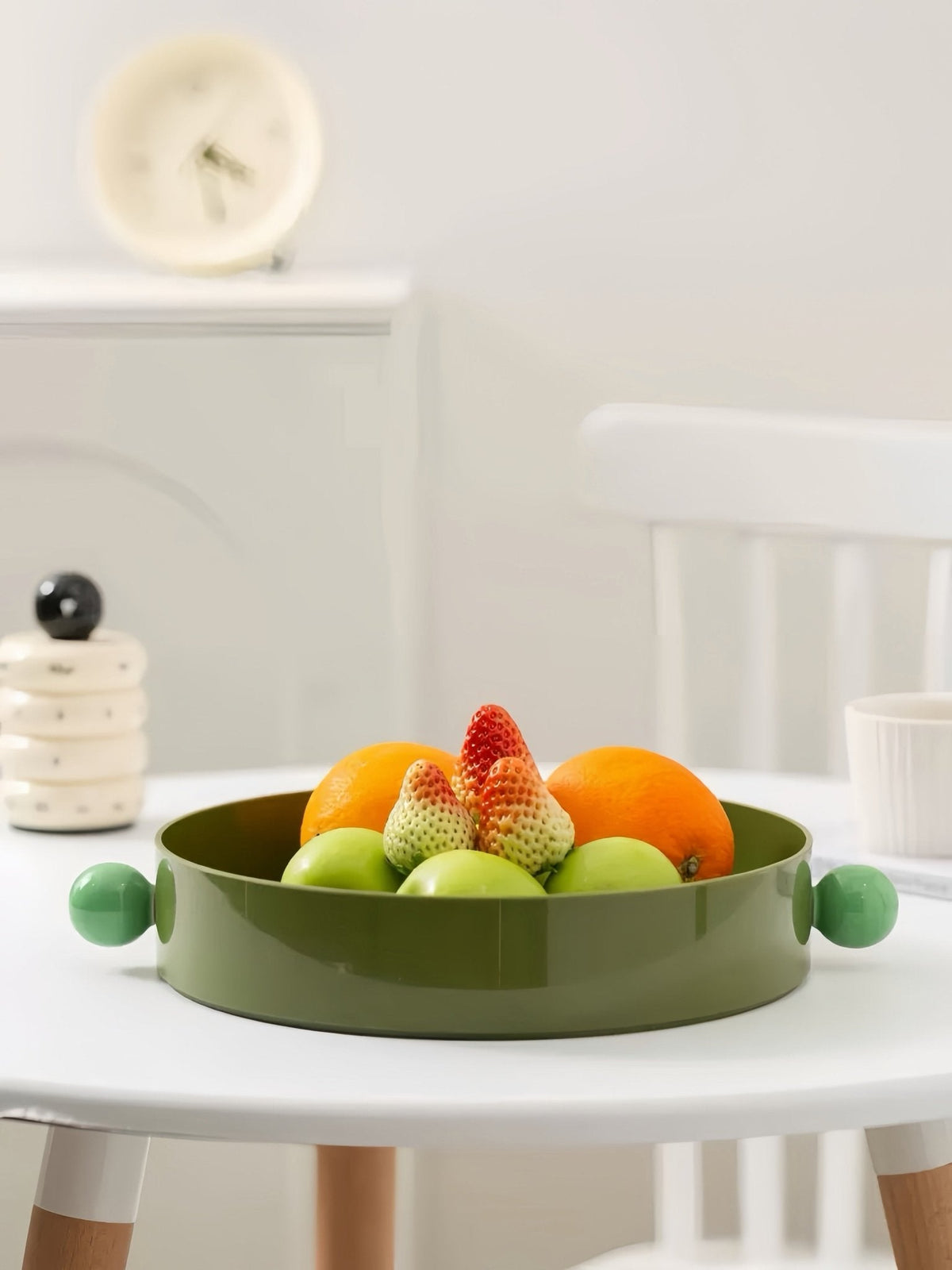Jelly Bean Fruit Tray, Whimsical Dopamine Decorative Tray-5