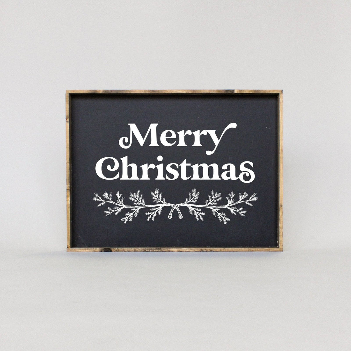 Merry Christmas (18"x24") Wood Sign