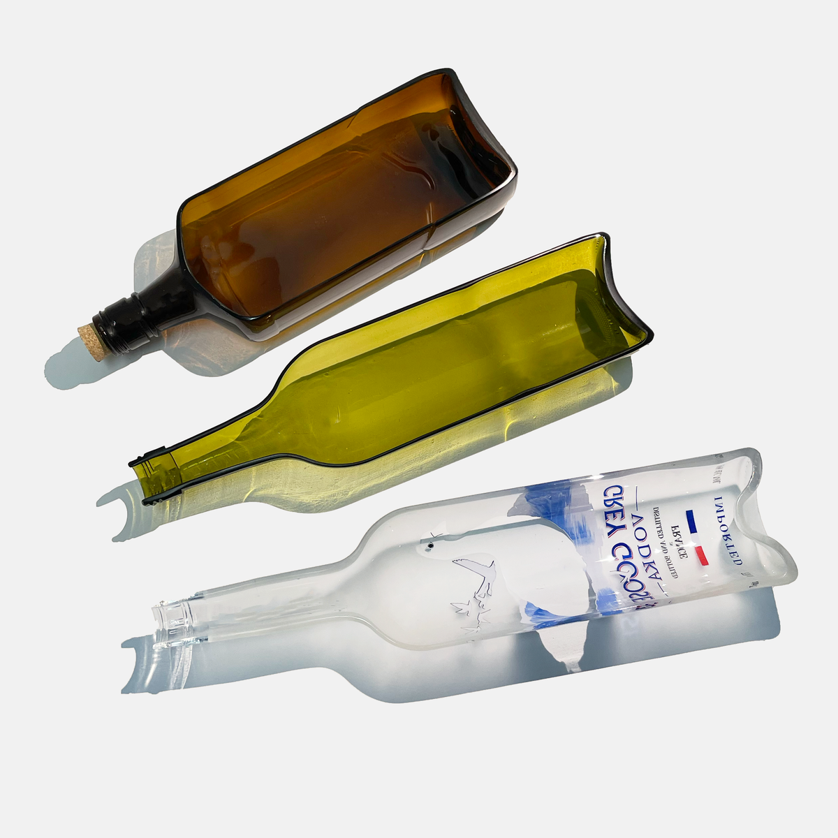 The Mosa Platter | Upcycled Wine Bottle