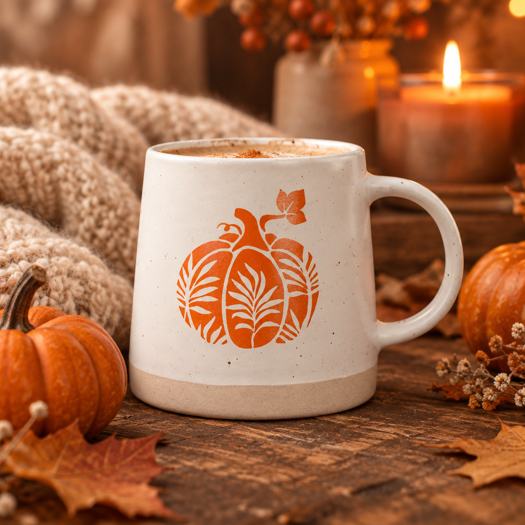 Pumpkin Mug Lifestyle